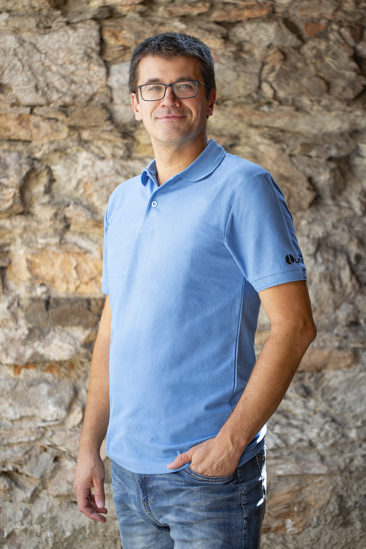 Pánska polokošeľa slabomodrá - Rádio LUMEN