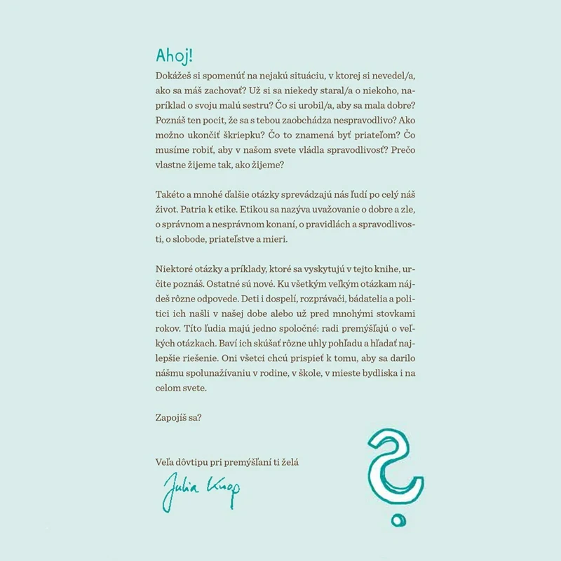 Komu patrí svet? - Julia Knop
