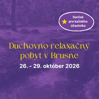 Októbrový kúpeľný pobyt v kúpeľoch Brusno s duchovným programom